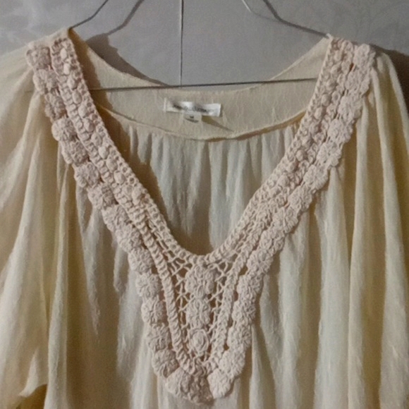 John Paul Richard boho tunic top M - Picture 2 of 7